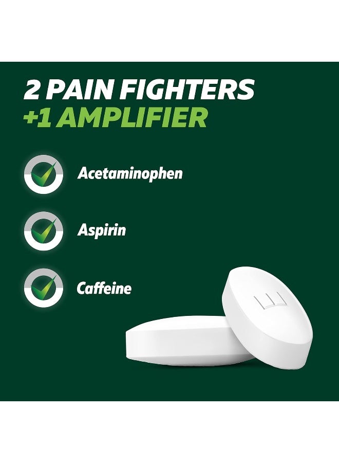 Excedrin Extra Strength Pain Relief Caplets For Headache Relief, Temporarily Relieves Minor Aches And Pains Due To Headache - 200 Count - Image 4
